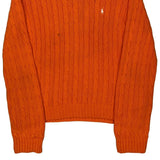 Ralph Lauren Sweater - Large Orange Cotton