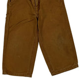 Age 2 Carhartt Double Knee Carpenter Pants - XS Brown Cotton