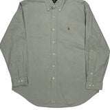 Ralph Lauren Shirt - Large Green Cotton