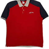 Tommy Jeans Polo Shirt - Large Black Cotton