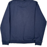 Tiger Embroidery Kenzo Graphic Sweatshirt - XS Navy Cotton