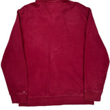 Hilfiger Varsity Tommy Hilfiger Zip Up - Large Red Cotton