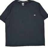 Dickies T-Shirt - 2XL Navy Cotton Blend