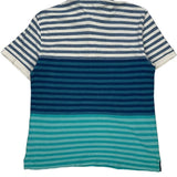 Tommy Hilfiger Striped Polo Shirt - XL Blue Cotton
