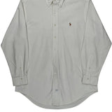 Ralph Lauren Shirt - Large White Cotton