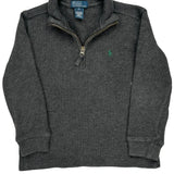Age 6 Polo By Ralph Lauren 1/4 Zip - XS Grey Cotton