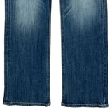 Buffalo Slim Jeans - 30W 32L Blue Cotton