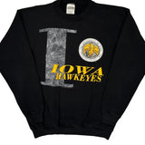 Iowa Hawkeyes Tultex College Sweatshirt - XL Black Cotton Blend