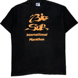 Hanes Graphic T-Shirt - Large Black Cotton