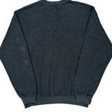 90S Blank Unbranded Sweatshirt - Medium Grey Cotton Blend