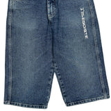 USA Jeans Unbranded Graphic Denim Shorts - 29W 13L Blue Denim