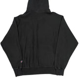 Reverse Weave Champion Hoodie - Large Black Cotton