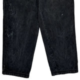 Southpole Graphic Jeans - 34W 30L Black Cotton