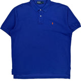Polo By Ralph Lauren Polo Shirt - XL Blue Cotton