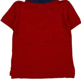 Age 3 Polo By Ralph Lauren Polo Shirt - 3XS Red Cotton