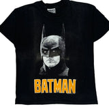 Batman Single Stitch T-Shirt - Large Black Cotton