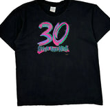 Pyramid Single Stitch T-Shirt - XL Black Cotton