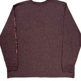 Carhartt Long Sleeve T-Shirt - 2XL Brown Cotton