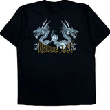 Bruce Lee The Dragon The Roxx Single Stitch T-Shirt - Large Black Cotton
