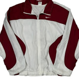 Nike Track Jacket - XL Red Polyester