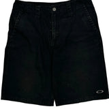 Oakley Denim Shorts - 31W 11L Black Cotton