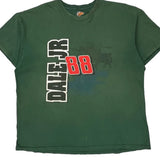 Dale Jr Winners Circle Nascar T-Shirt - 2XL Green Cotton