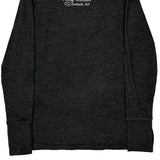 Minuteman Harley Davidson Graphic Long Sleeve T-Shirt - Medium Blue Cotton Blend