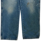 Dickies Double Knee Carpenter Jeans - 34W 31L Blue Cotton