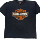 Las Vegas Harley Davidson Graphic T-Shirt - XL Black Cotton