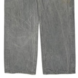 501 Levis Jeans - 36W 32L Gray Cotton