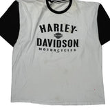 Harley Davidson T-Shirt - Large Black Cotton