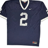 Penn State Nike Football Jersey - 2XL Navy Polyester
