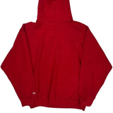 Chicago Bulls Bike Graphic Hoodie - Large Red Cotton