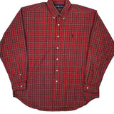 Blake Shirt Ralph Lauren Checked Shirt - XL Red Cotton