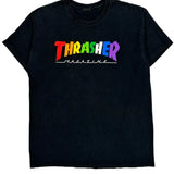 Magazine Thrasher T-Shirt - Large Black Cotton
