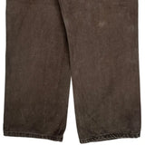 Dickies Carpenter Trousers - 35W 30L Brown Cotton