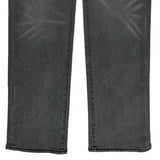 Levis Slim Fit Jeans - 32W 30L Grey Cotton