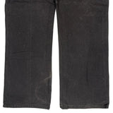 Dickies Carpenter Trousers - 36W 31L Black Cotton