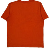 Carhartt T-Shirt - Large Orange Cotton