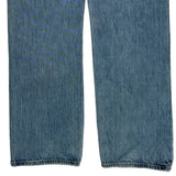 501 Levis Jeans - 34W 30L Light Wash Cotton