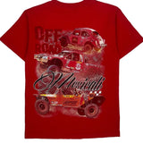 Unbranded Graphic T-Shirt - Small Red Cotton