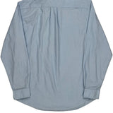 Graduate End-On-End Tommy Hilfiger Shirt - Large Blue Cotton