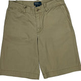 Age 12 Polo By Ralph Lauren Chino Shorts - Mediumw 9L Khaki Cotton