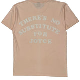 Joyce Screen Stars Single Stitch T-Shirt - Large Pink Cotton Blend