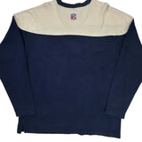 Broncos Nike Football Long Sleeve T-Shirt - Large Blue Cotton