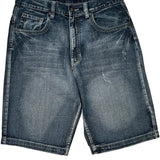 Unbranded Denim Shorts - 33W 11L Dark Wash Denim