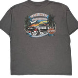 Space Coast Harley Davidson T-Shirt - XL Grey Cotton