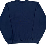 90S Blank Tultex Sweatshirt - Large Blue Cotton Blend