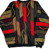 Norm Thompson Sweater - XL Multicoloured Cotton Blend