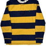 Polo By Ralph Lauren Striped Rugby Shirt - XL Navy Cotton